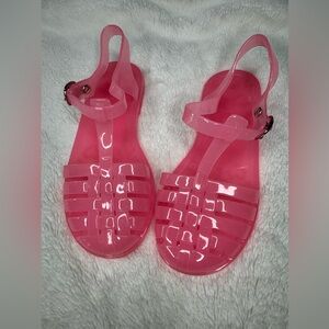 Girls Old Navy Jelly Sandals in Pink